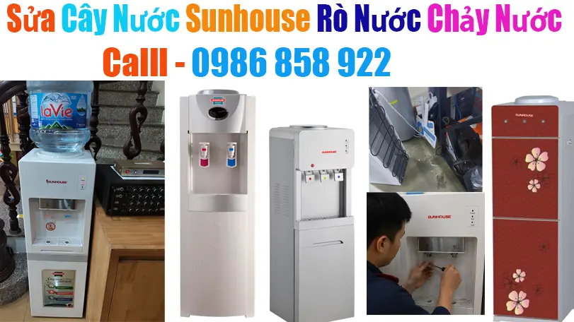 Sửa C&acirc;y Nước Sunhouse R&ograve; Nước Chảy Nước Tại H&agrave; Nội