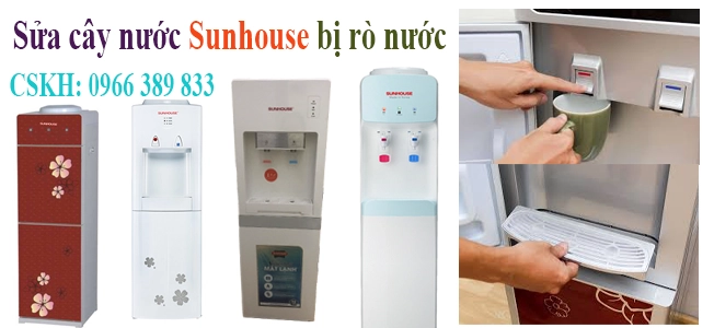 sua cay nuoc sunhouse bi ro nuoc tai ha noi