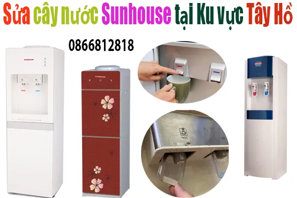 sửa cây nước sunhouse tại quận tây hồ hà nội