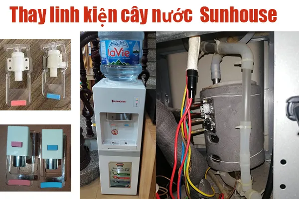 sửa cây nước Sunhouse tại nhà 