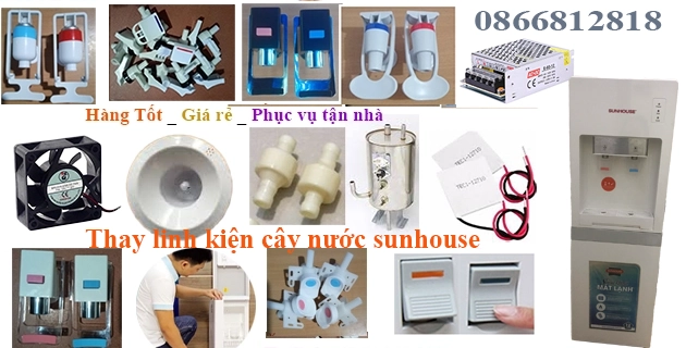 thay voi cay nuoc sunhouse chinh hang