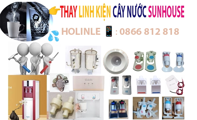 linh kien cay nuoc sunhouse chinh hang