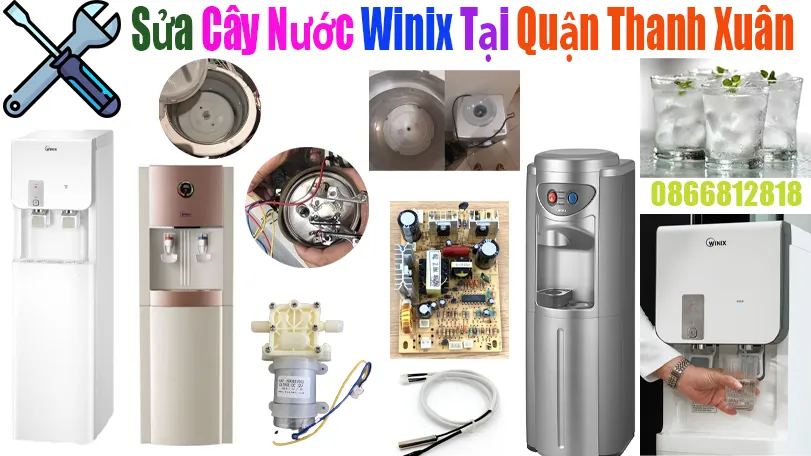 sửa cây nưc[s nóng lạnh Winix tại quận Thanh Xuân