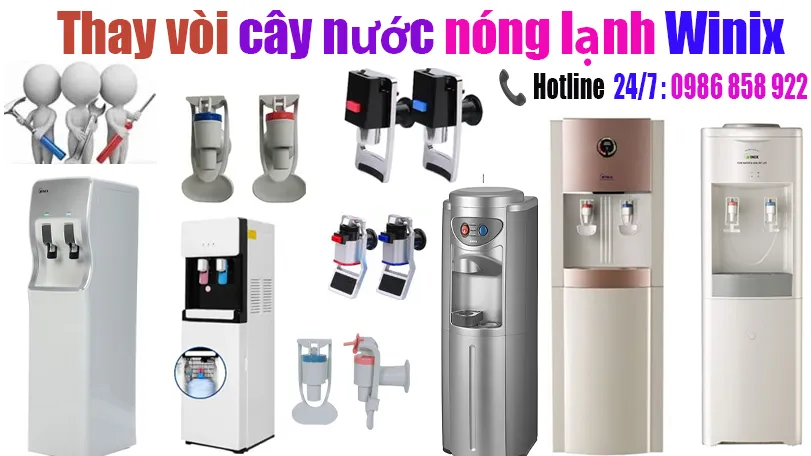 bán vòi cây nước nóng lạnh Winix chính hãng
