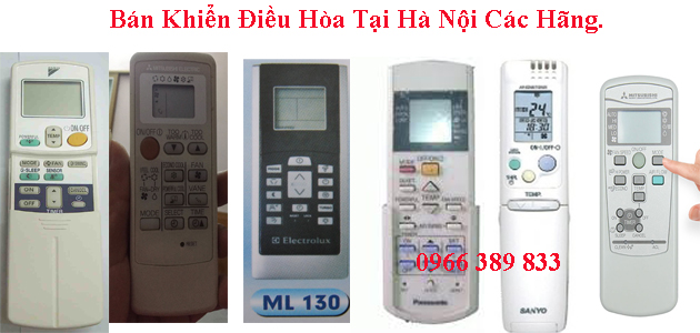 Bán Khiển Điều Hòa Tại Hà Nội Các Hãng.