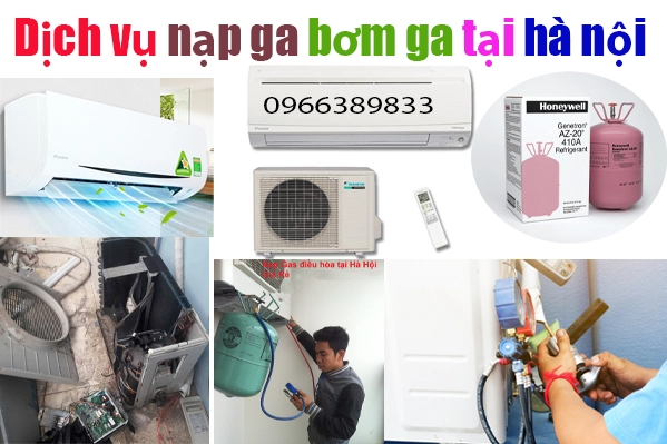dịch vụ nạp ga điều hòa tại hà nội chất lượng