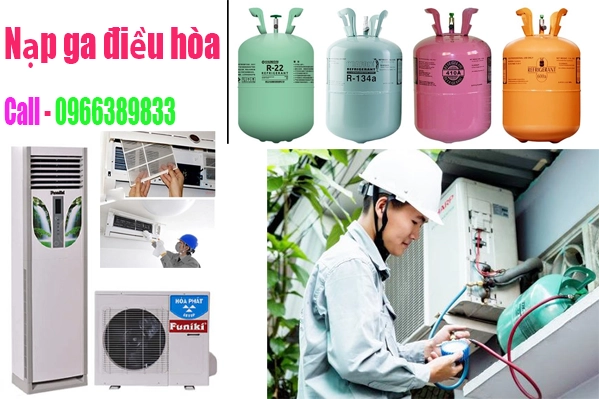 nạp ga điều hòa tại hà nội chất lượng