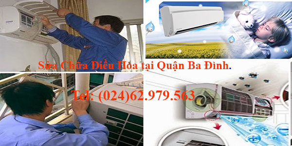 sửa điều hòa tại quận Ba Đình