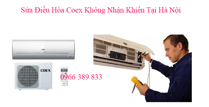 Sửa Điều Hòa Coex Không Nhận Khiển Tại Hà Nội