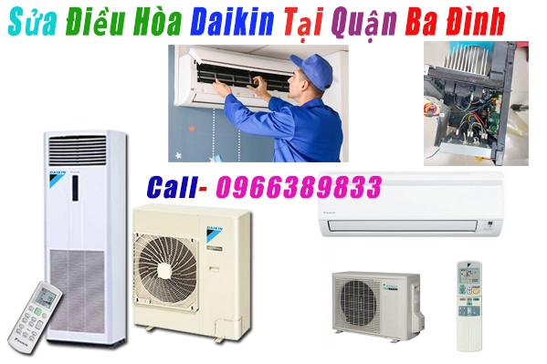 sửa điều hòa Daikin tại ba đình
