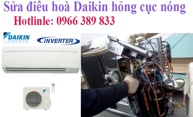 sua dieu hoa daikin khong chay cuc nong