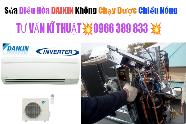 sua dieu ha daikin khong chay chieu nong