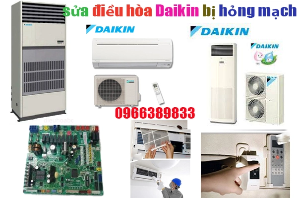 sửa điều hòa Daikin hỏng mạch tại nhà