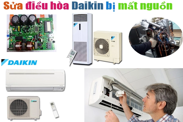 sửa điều hòa Daikin bị mất nguồn tại hà nội