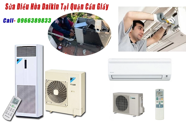 sửa điều hòa Daikin tại quận cầu giấy