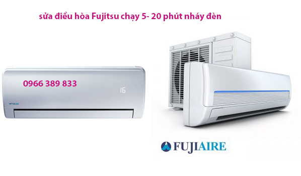 sửa điều hòa Fujitsu chạy 5- 20 phút nháy đèn sửa điều hòa Fujitsu chạy 5- 20 phút nháy đèn