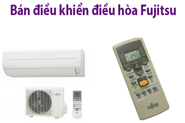 bán điều khiển điều hòa Fujitsu