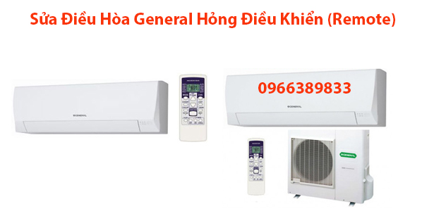 Sửa Điều Hòa General Hỏng Điều Khiển (Remote)