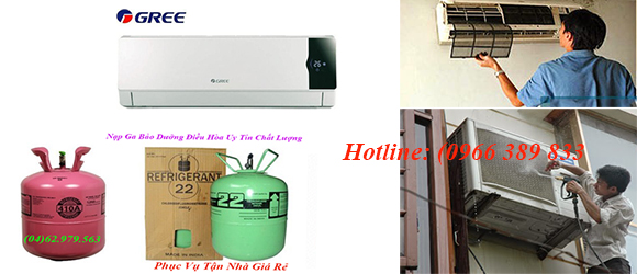 bao duong nap ga dieu hoa gree