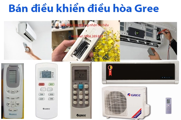 bán điều khiển điều hòa Gree tại hà nội