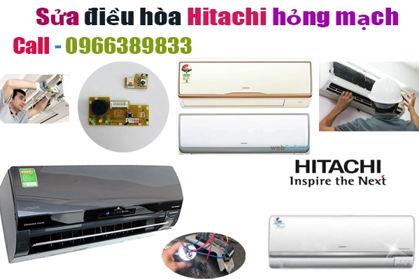 sửa điều hòa Hitachi bị hỏng mạch tại hà nội