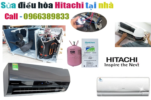 sửa điều hòa Hitachi tại nhà