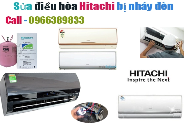 sửa điều hòa Hitachi bị nháy đèn tại hà nội