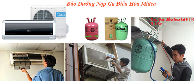bao duong nap ga dieu hoa midea