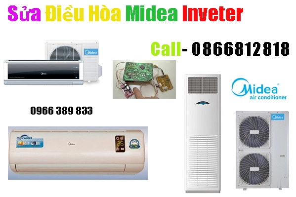 sửa điều hòa Midea Inveter tại hà nội