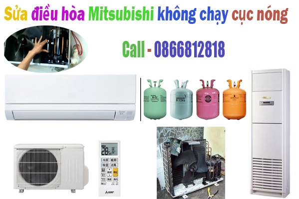 sửa-điều-hòa-mitsubhishi-không-chạy-cục-nóng