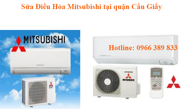 sửa điều hòa Mitsubishi tại quận cầu giấy