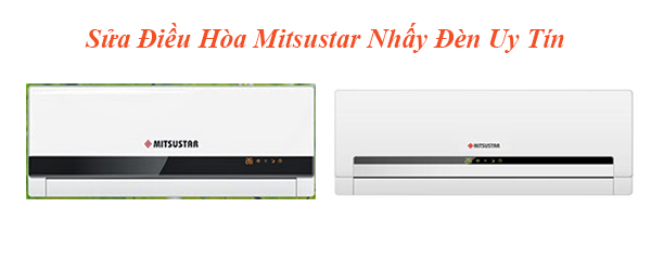 sua dieu hoa mitsustar nhay den