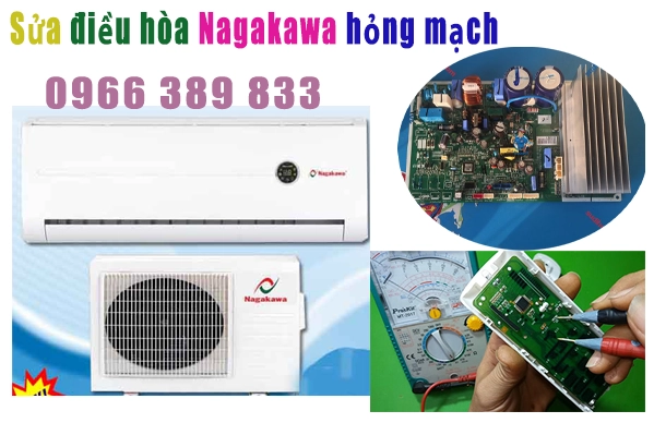 sửa điều hòa Nagakawa hỏng mạch tại hà nội