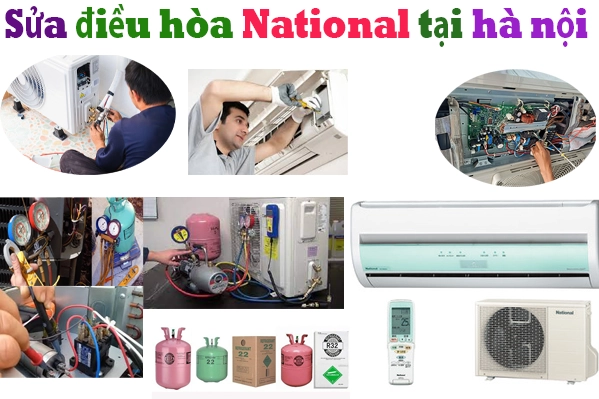 Nạp ga điều hoà National tại hà nội