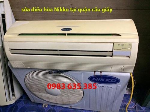 sửa điều hòa Nikko tại quận cầu giấy