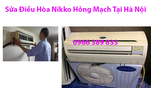 sửa điều hòa nikko tại hà nội