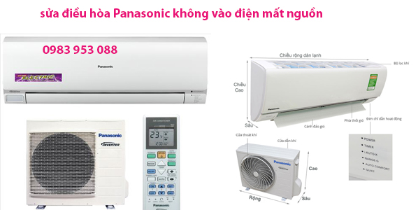 sửa điều hòa panasonic không vào điện tại hà nội