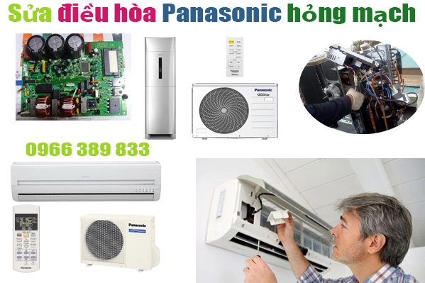 sửa điều hòa Panasonic hỏng mạch tại hà nội