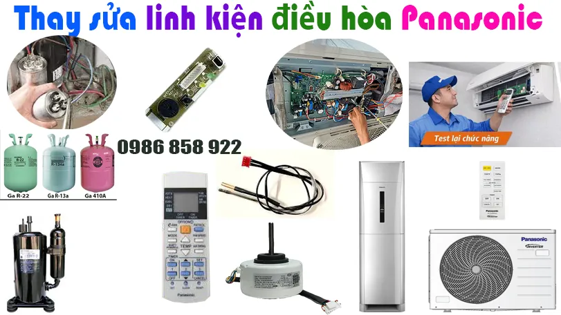 sửa chữa điều hòa Panasonic tại nhà thợ giỏi