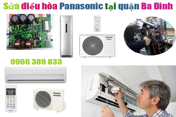 sửa điều hòa Panasonic tại quận ba đình