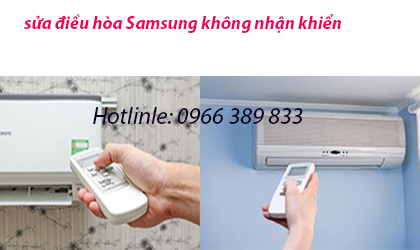 sửa điều hòa Samsung không nhận khiển tại hà nội