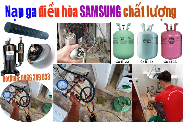 nạp ga điều hòa Samsung giá tốt