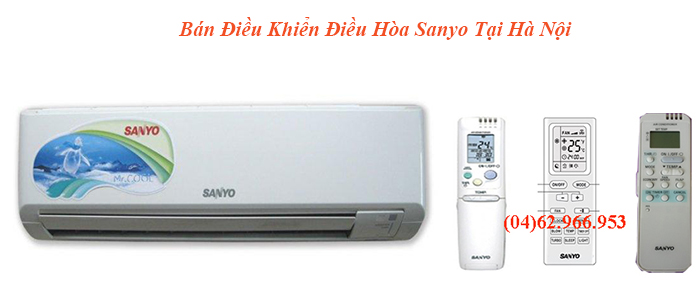 ban dieu khien dieu hoa sanyo