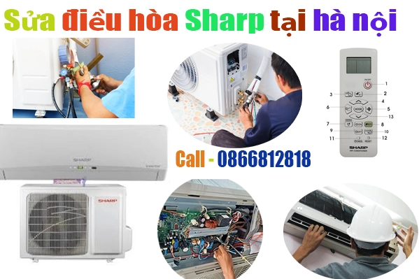 sửa điều hòa Sharp tại hà nội