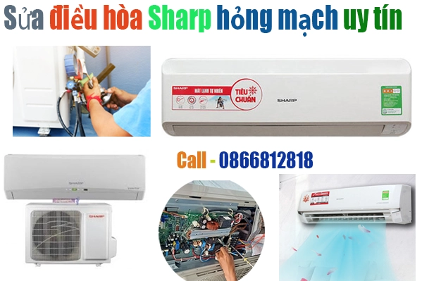 sửa điêu hòa Sharp bị hỏng mạch tại hà nội