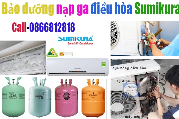 bảo dưỡng điều hòa Sumikura tại hà nội