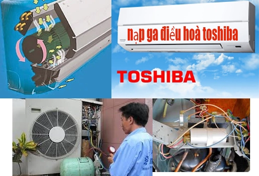 nap ga dieu hoa toshiba chinh hang