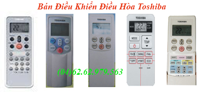 bán điều khiển điều hòa Toshiba chính hãng