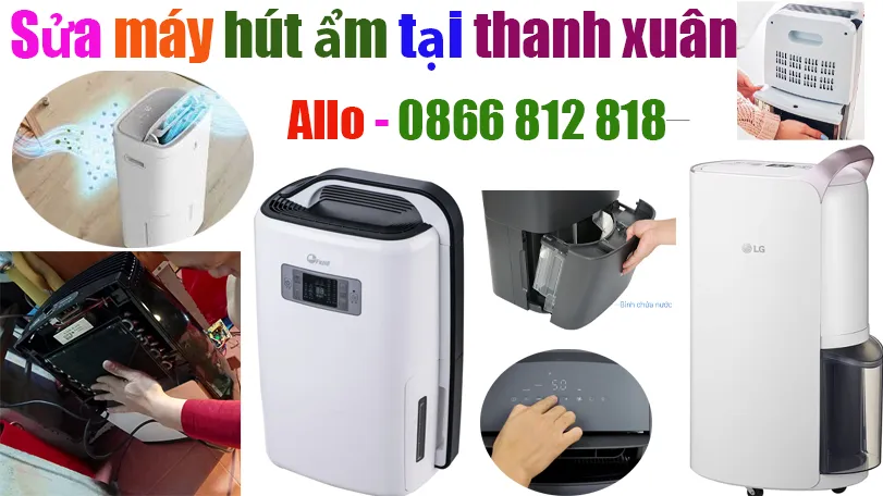 sửa chữa máy hút ẩm tại nhà khu vực Thanh Xuân