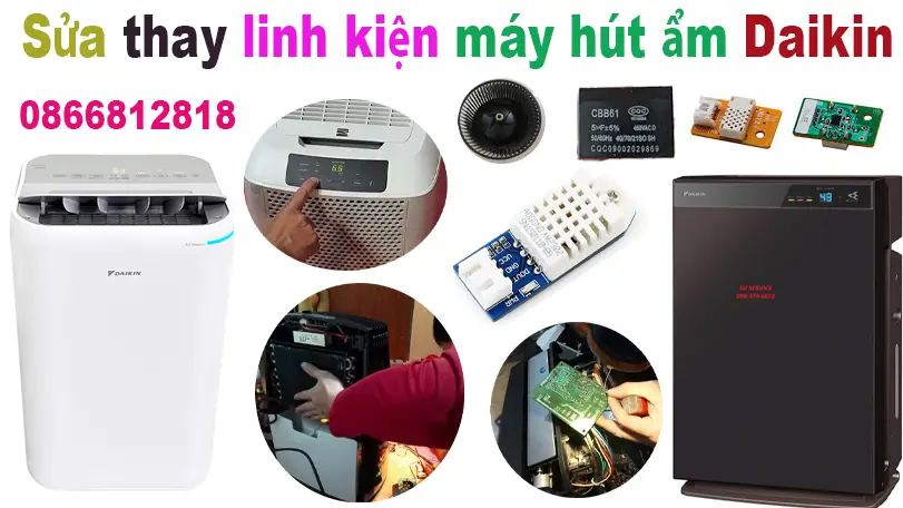 Sửa Máy Hút Ẩm Daikin Không Hút Ẩm